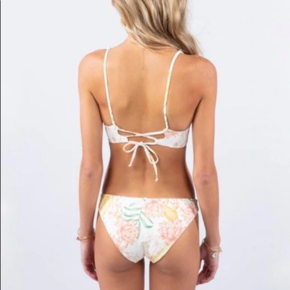 ☀️RIP CURL☀️ LA BONITA RESERVABLE CROP LA BONITA GOOD PANT BIKINI SET - Picture 8 of 16